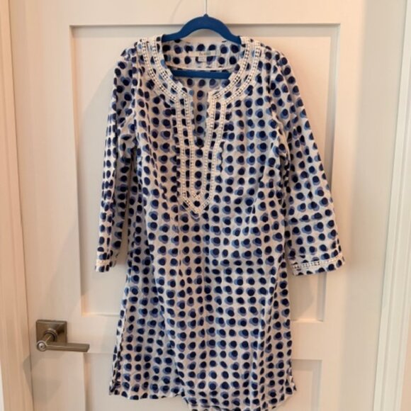 Boden Other - Womens Boden Blue and White Polka Dot Beach Coverup, 2R